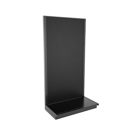 Lozier Gondola Wall Display Add-On, Black 48W 96H 25D P495S-AD